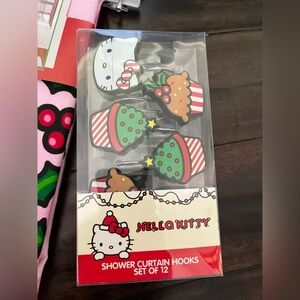 Hello Kitty Bath New Hello Kitty Christmas Shower Curtain Set Of 2